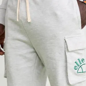 Ellesse Morandi Cargo Jogger Sweat Short In Grey