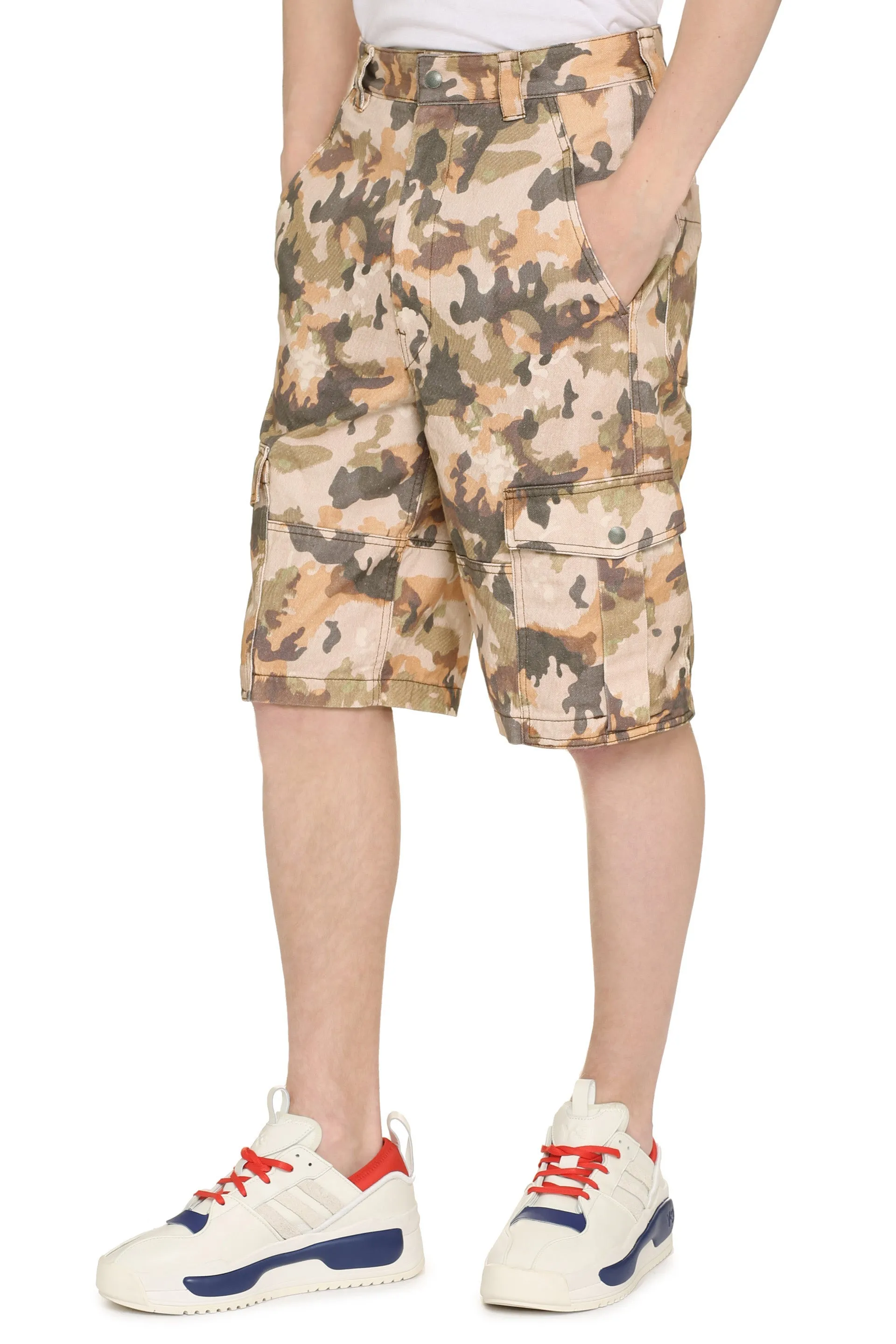 Enory cotton cargo-shorts