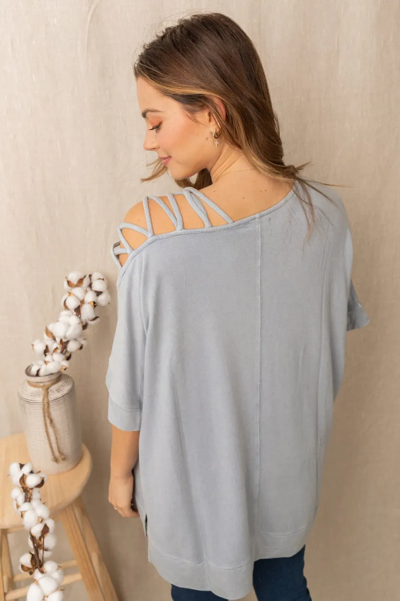Enzyme Bold Shoulder Top