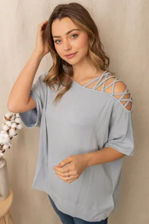 Enzyme Bold Shoulder Top