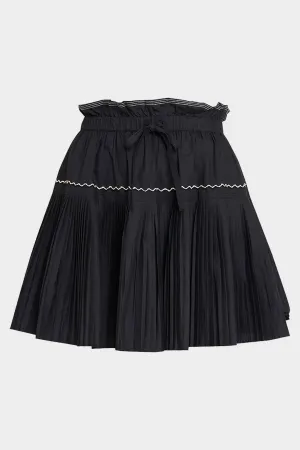 Erika Mini Skirt in Noir