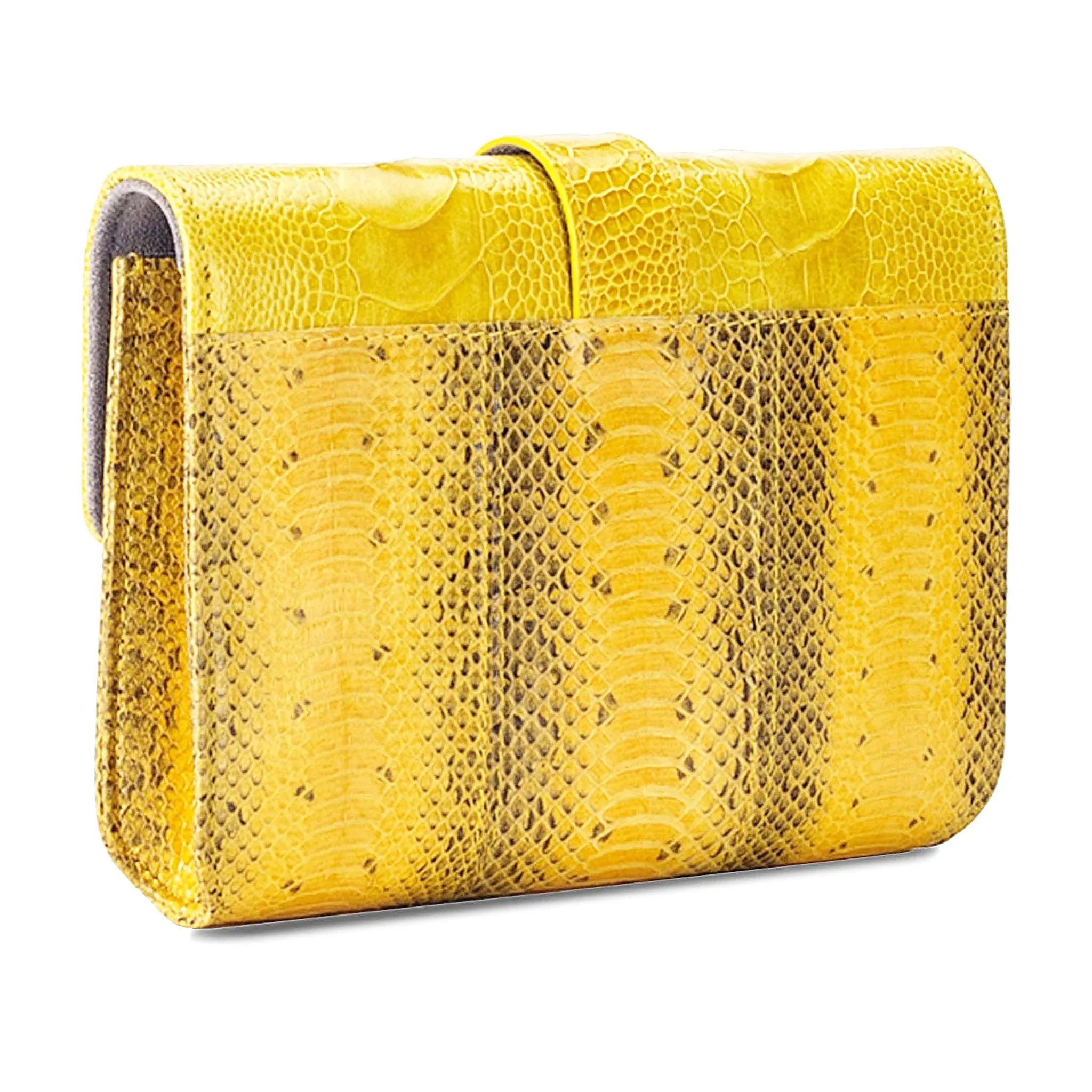 ERIKA SNAKESKIN & OSTRICH LEG CROSSBODY BAG