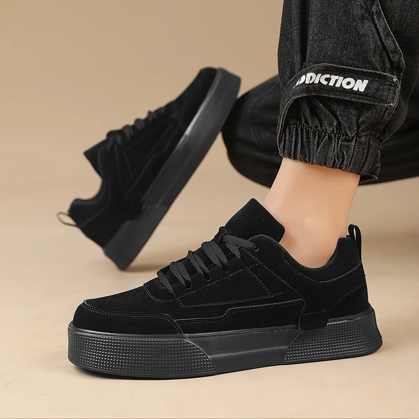 Ethan - Stylish Vintage Platform Sneakers for Men
