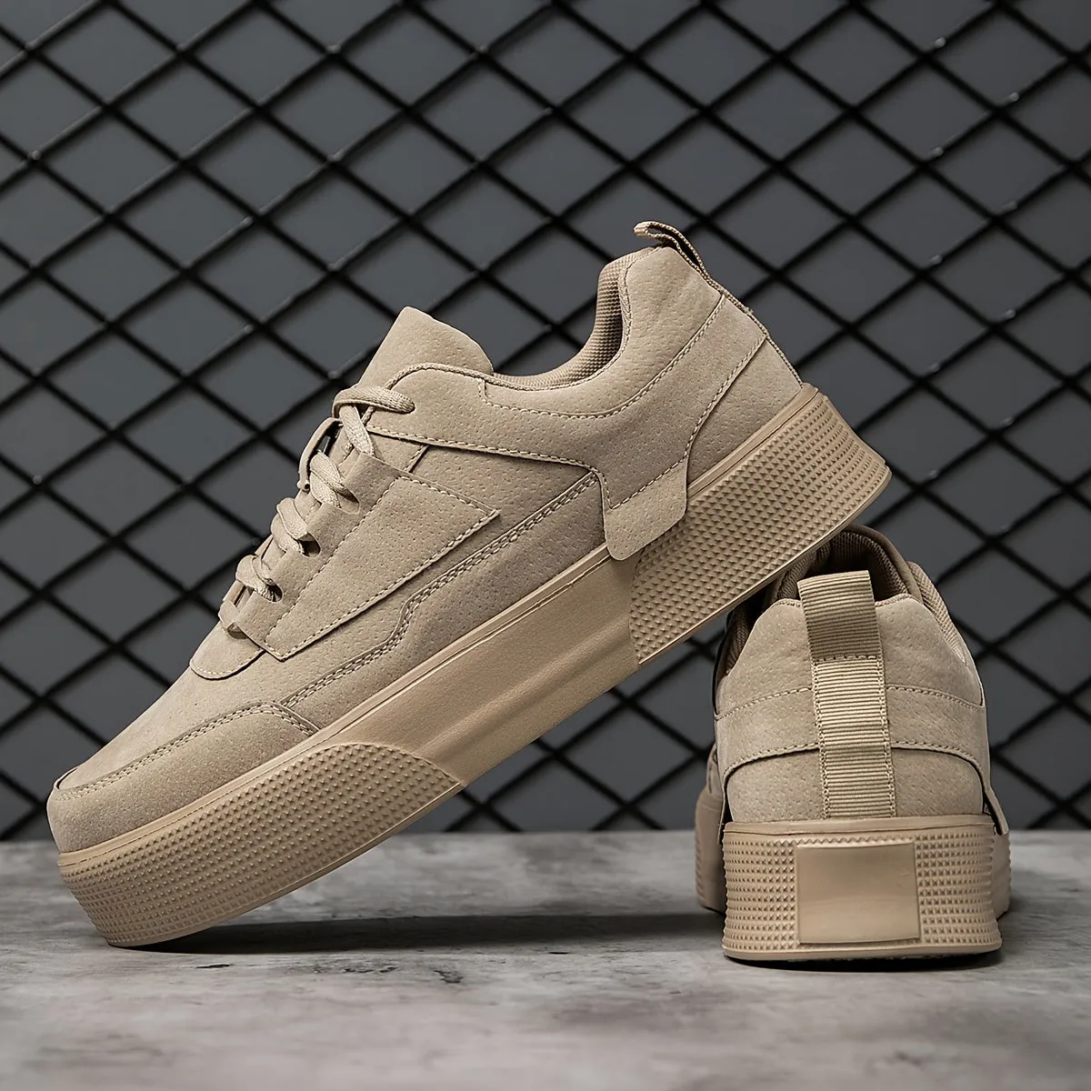 Ethan - Stylish Vintage Platform Sneakers for Men
