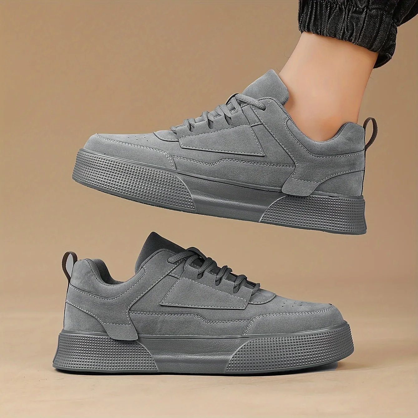 Ethan - Stylish Vintage Platform Sneakers for Men