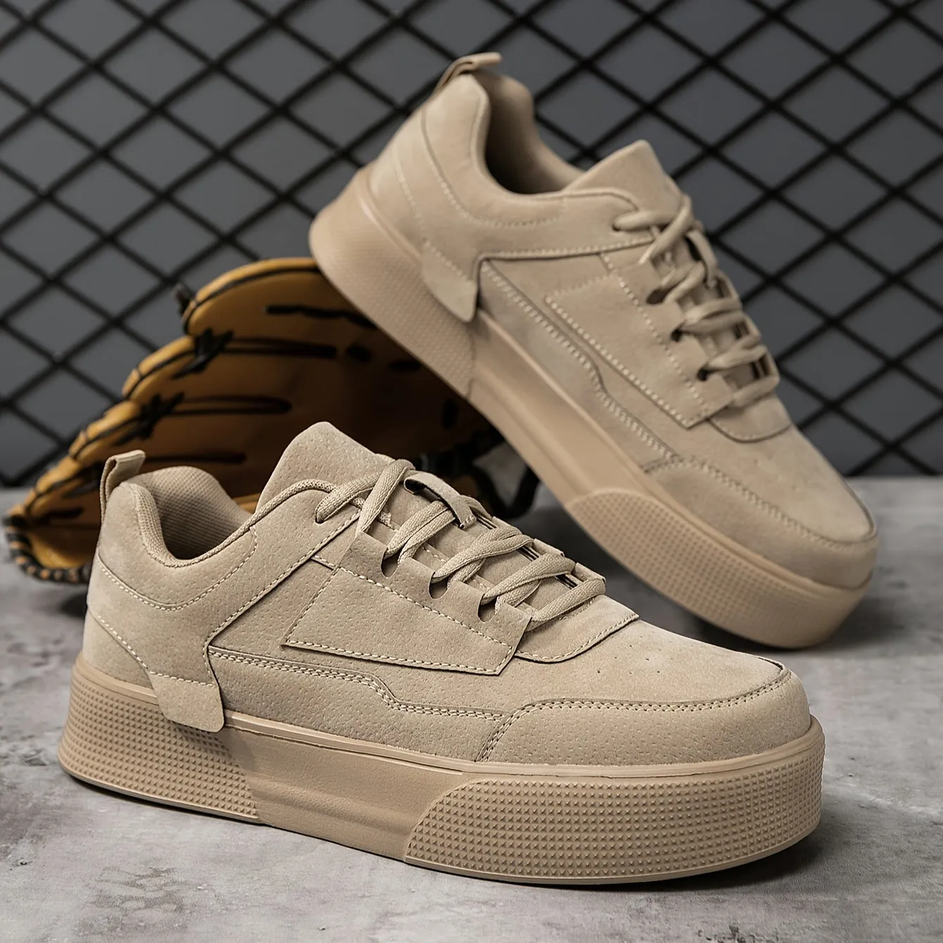 Ethan - Stylish Vintage Platform Sneakers for Men
