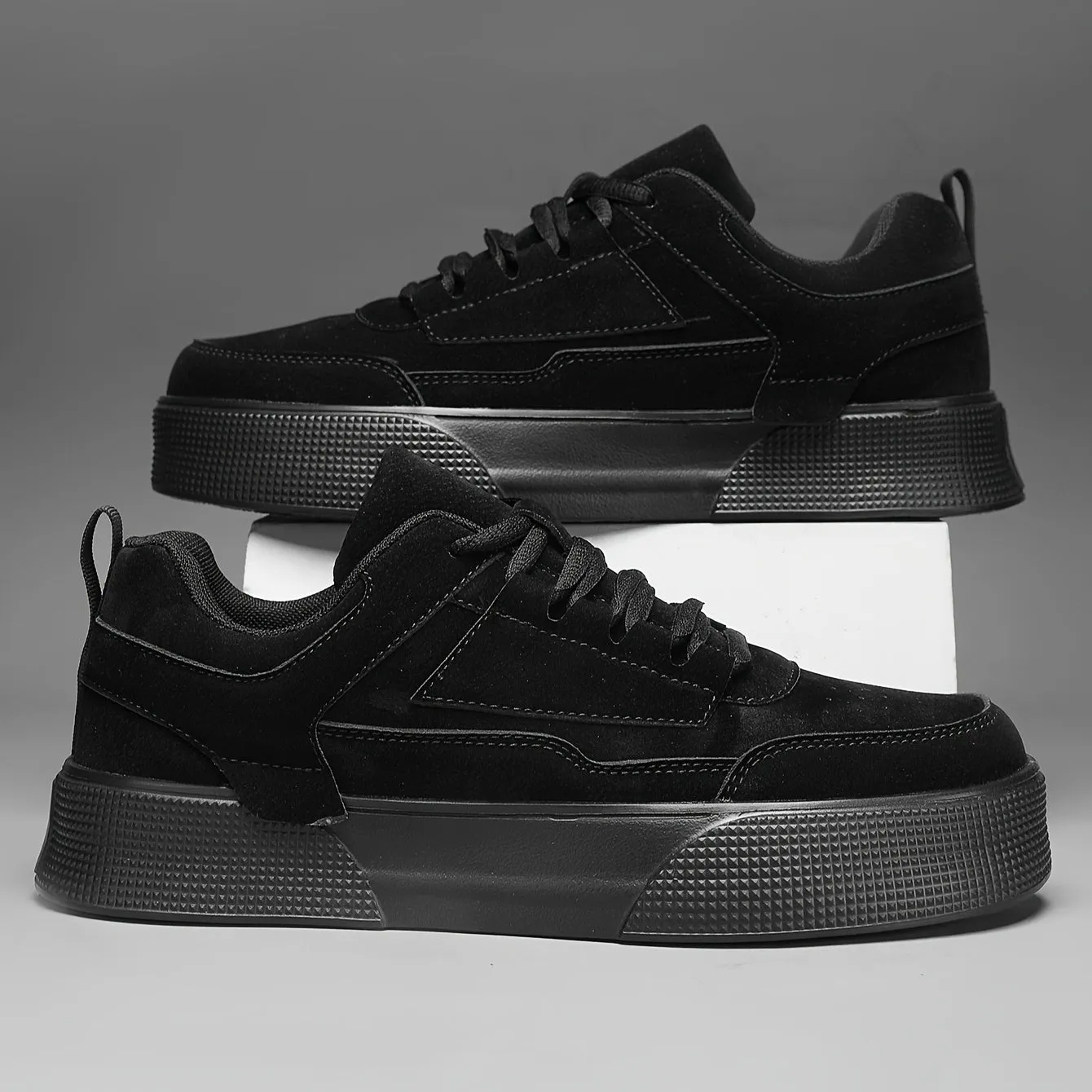 Ethan - Stylish Vintage Platform Sneakers for Men