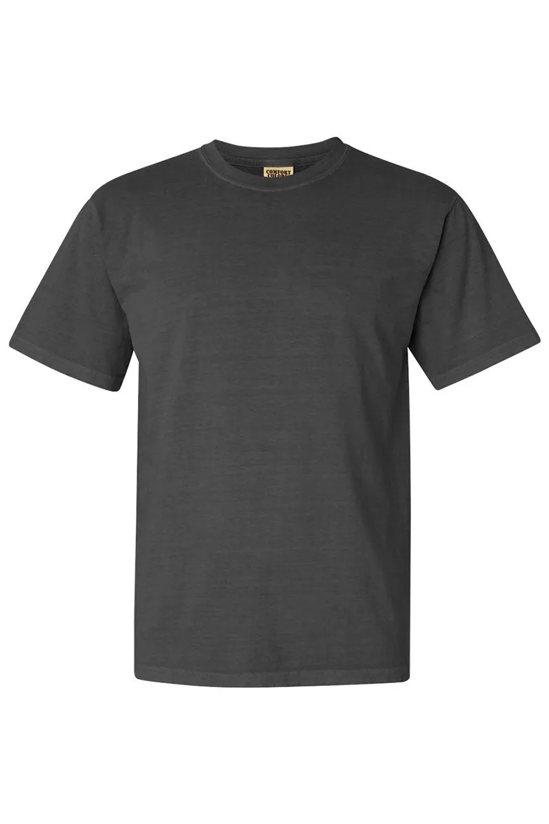 Faux Quilted Cross Comfort Colors Adult Ring-Spun Cotton Tee