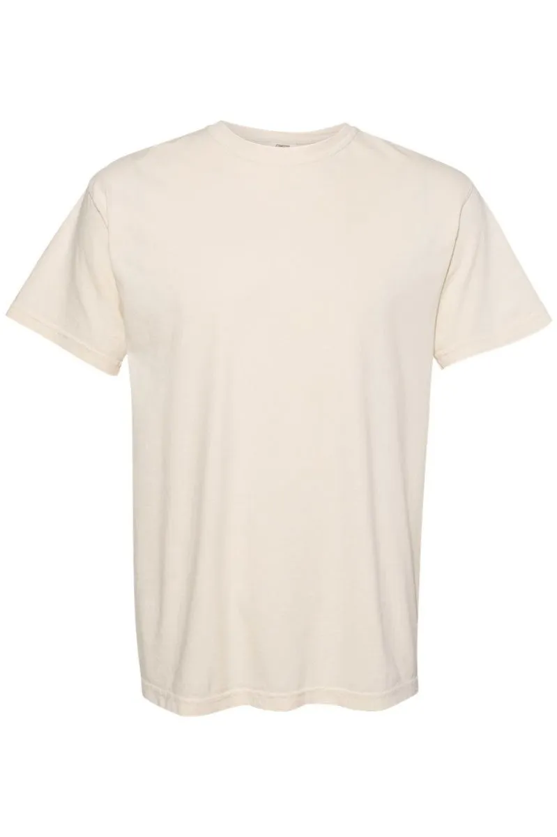 Faux Quilted Cross Comfort Colors Adult Ring-Spun Cotton Tee