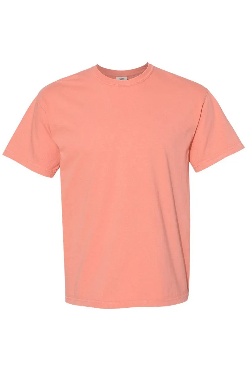 Faux Quilted Cross Comfort Colors Adult Ring-Spun Cotton Tee