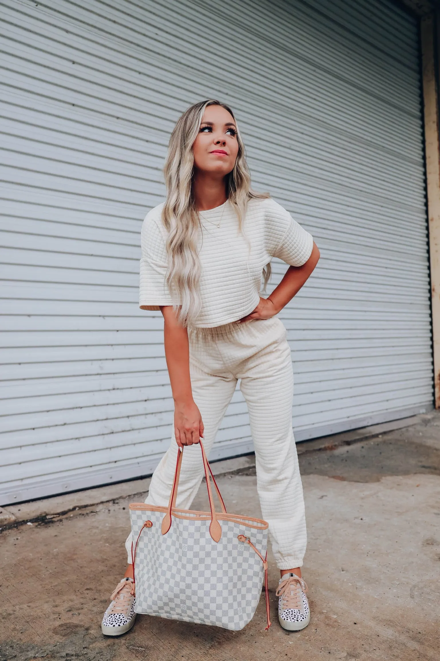 Favola Quilted Jogger Set