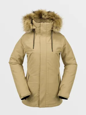 Fawn Insulated Jacke - DARK KHAKI
