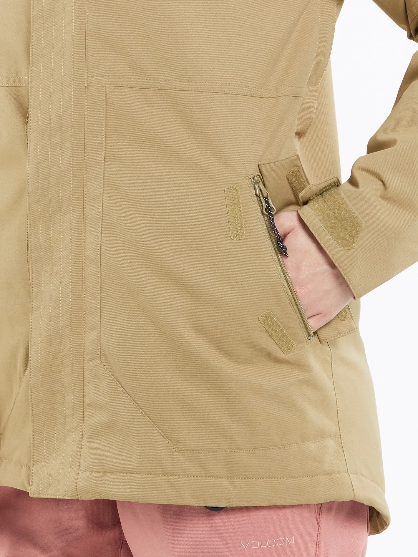 Fawn Insulated Jacke - DARK KHAKI