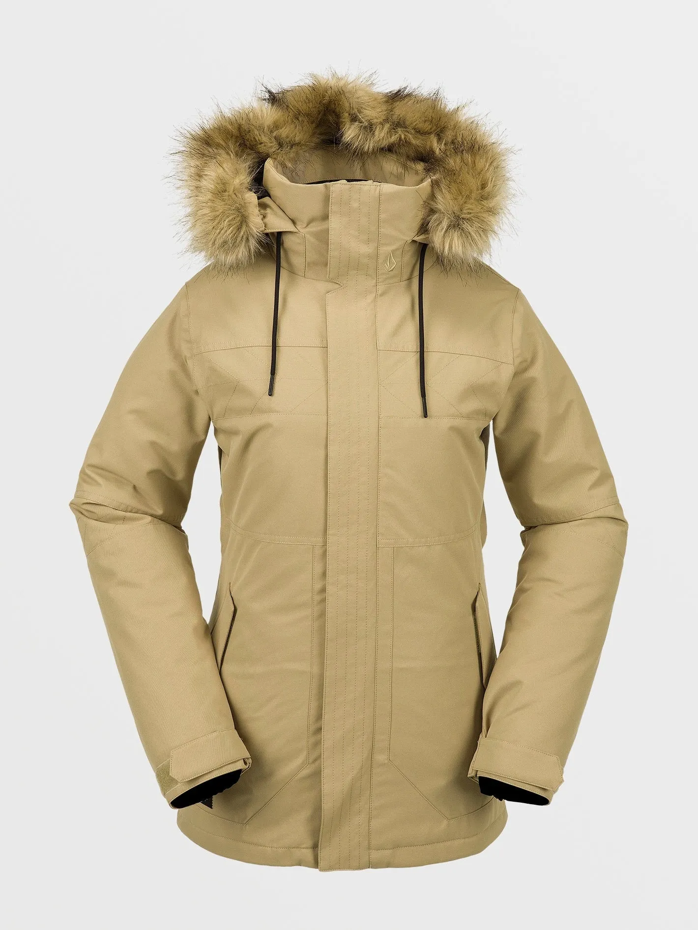 Fawn Insulated Jacke - DARK KHAKI