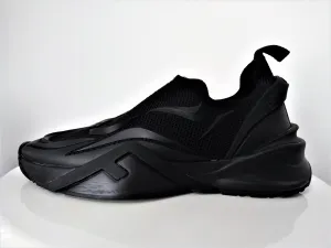 Fendi Black Man's Flow Mesh Running Sneakers