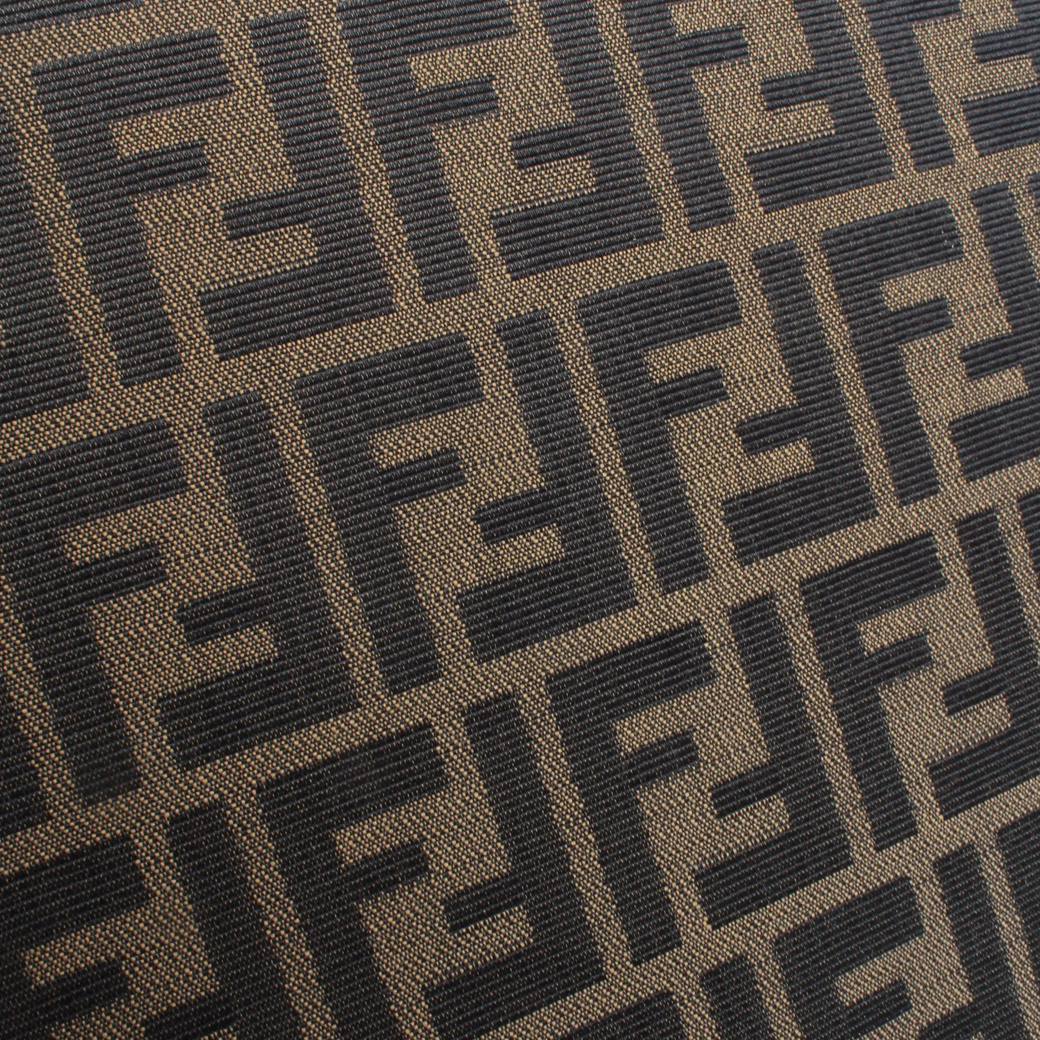Fendi Canvas Laptop Bag in Brown Monogram