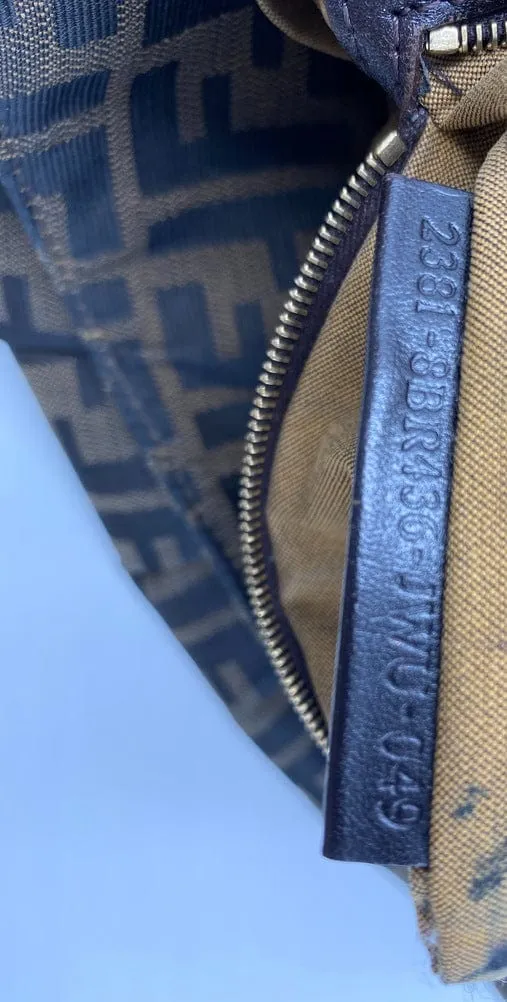 Fendi Chef Zucca shoulder bag