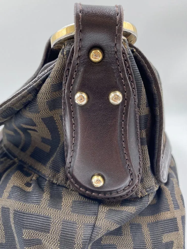 Fendi Chef Zucca shoulder bag