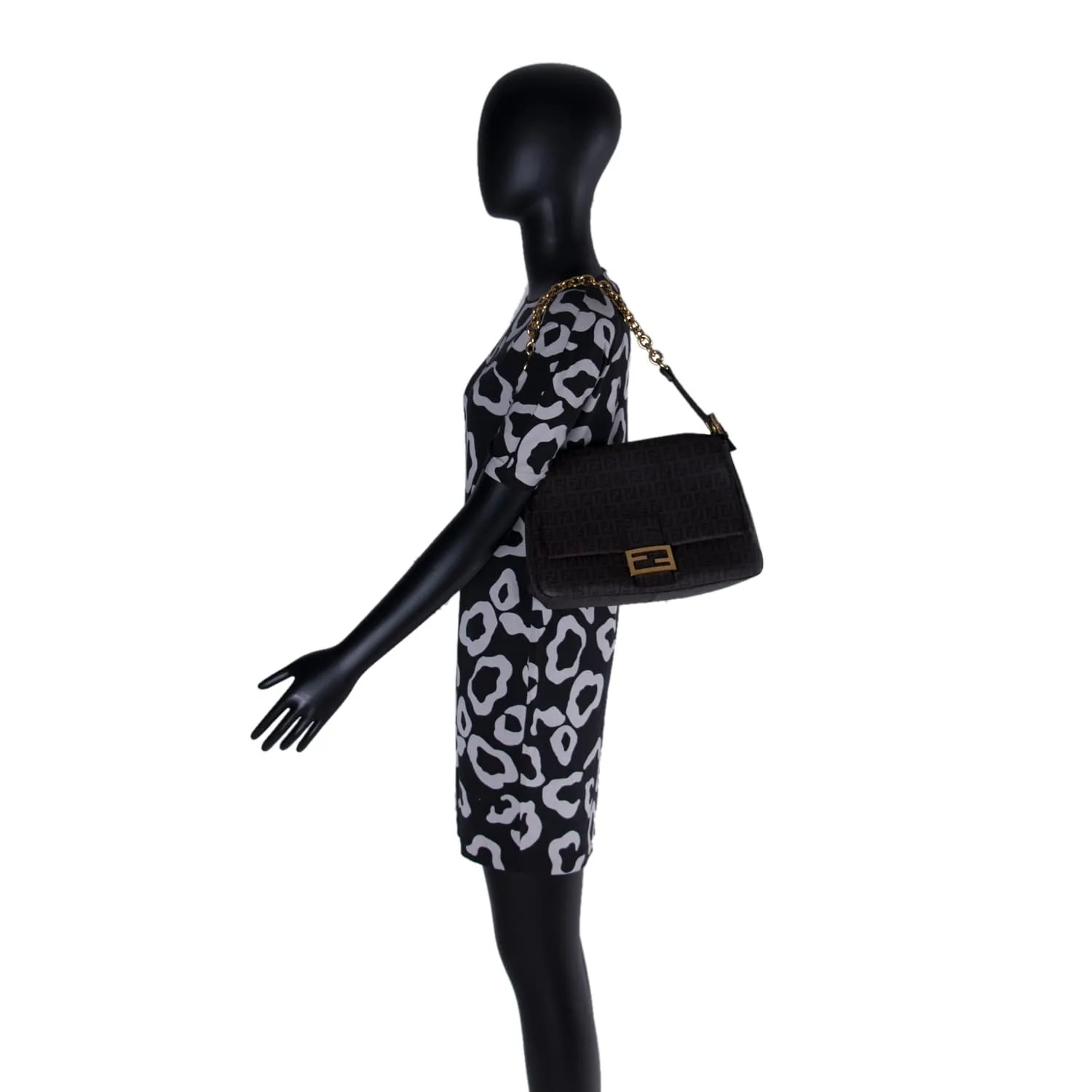 Fendi Zucca Mama Flap Bag