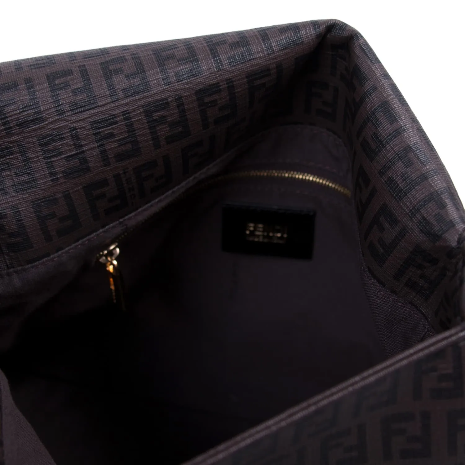 Fendi Zucca Mama Flap Bag