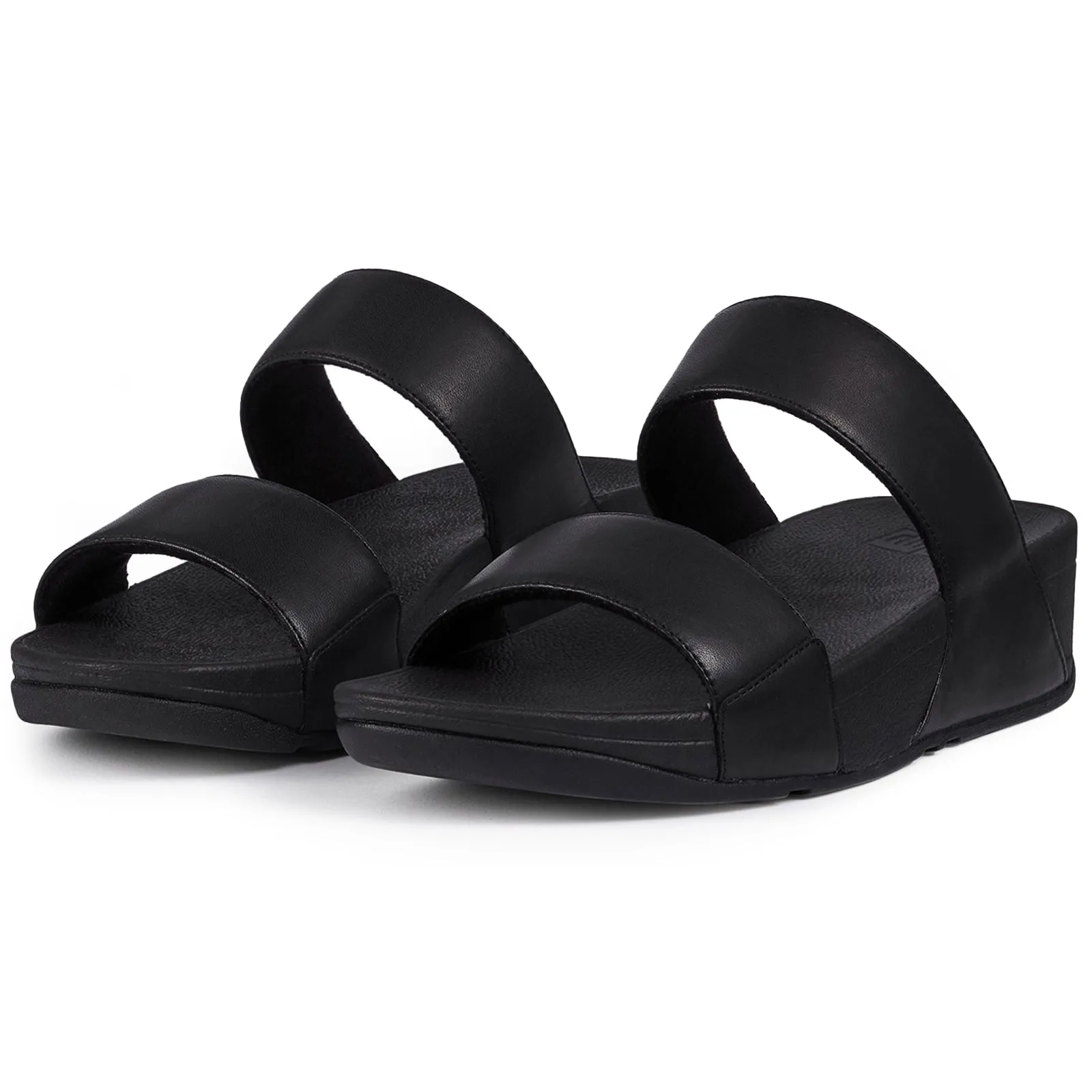 FitFlop Lulu Slides Leather Women's Slides Sandals