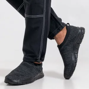 FlexiStride Slip on men sneaker | Black