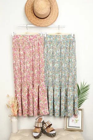 Floral Mini Skirt