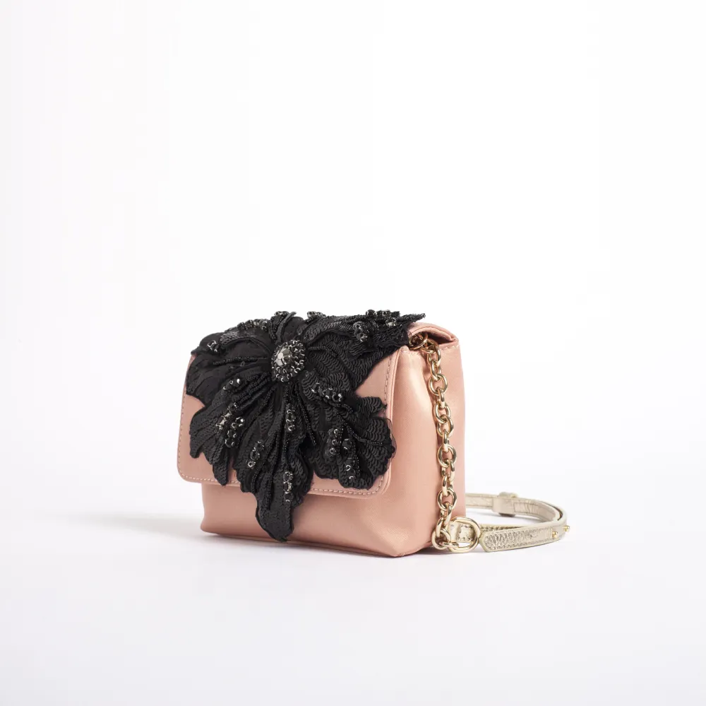 Flower Power Clutch With Sling
