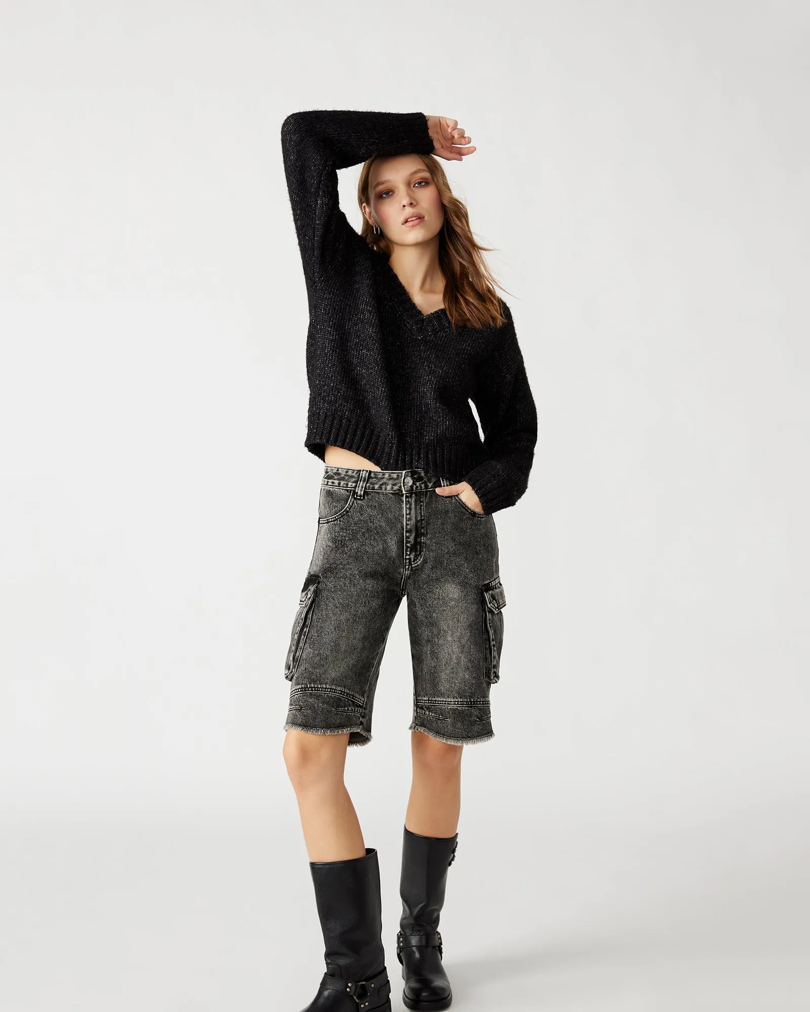 GIANNA SHORTS BLACK