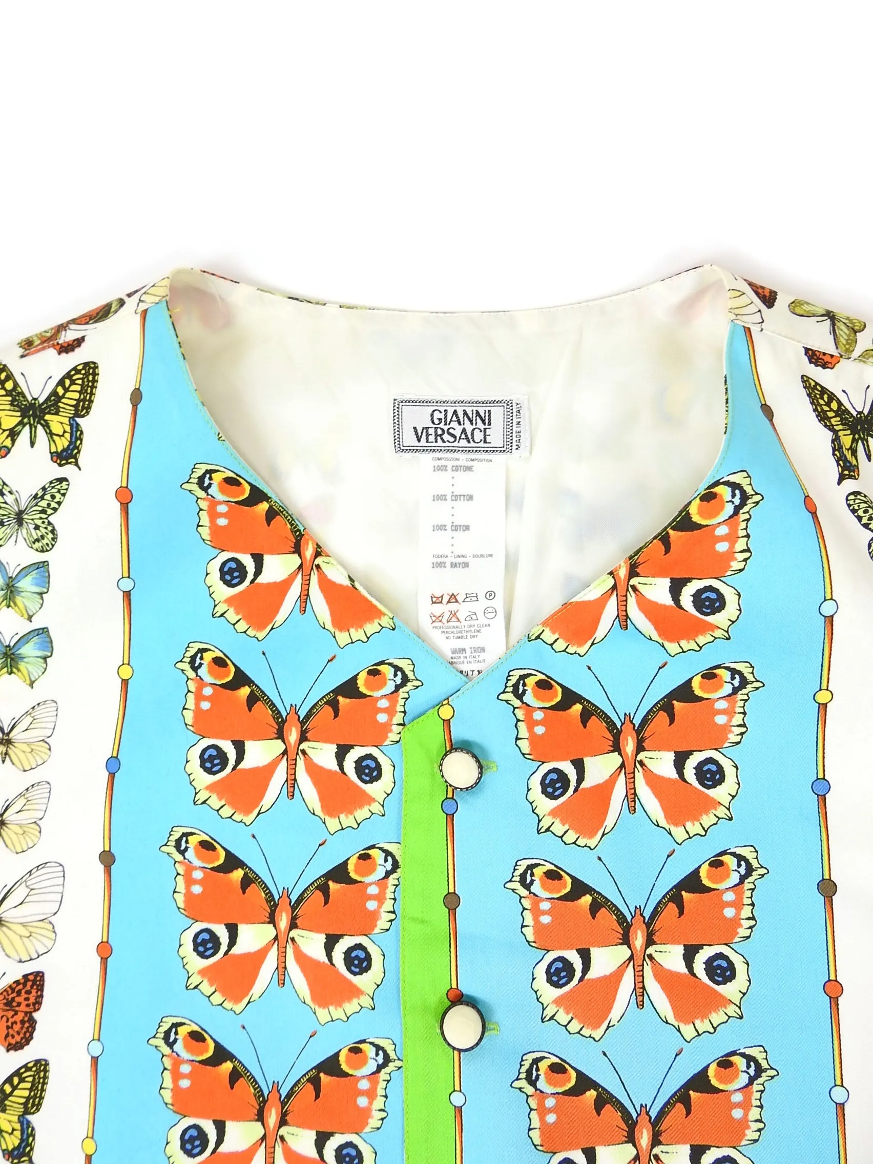 Gianni Versace Vintage Waistcoat Size 48