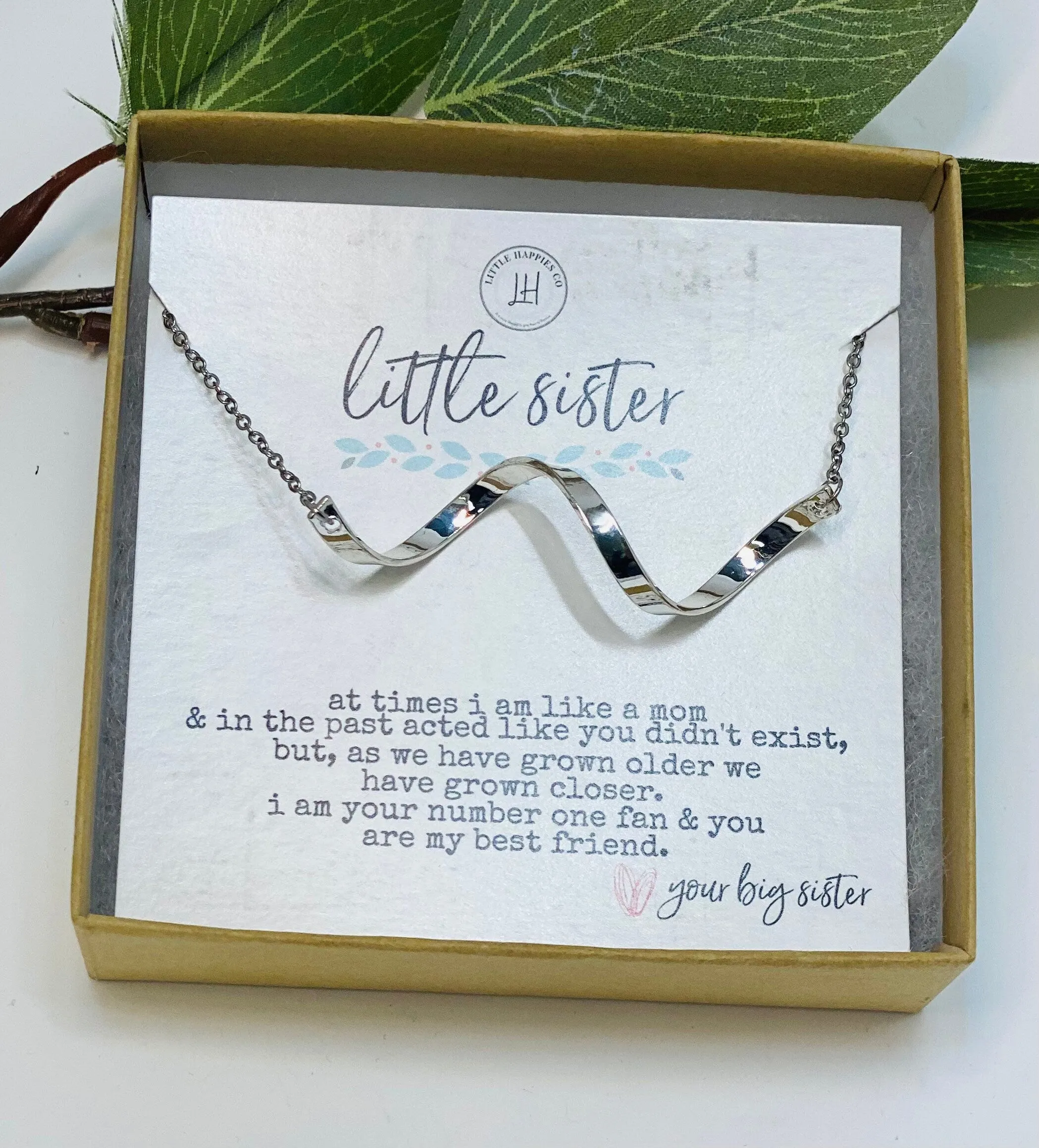 Gift for Sister, Sister Gift, Christmas gift for little sister, Personalized gifts for little sister, Personalized Gifts, Minimalist
