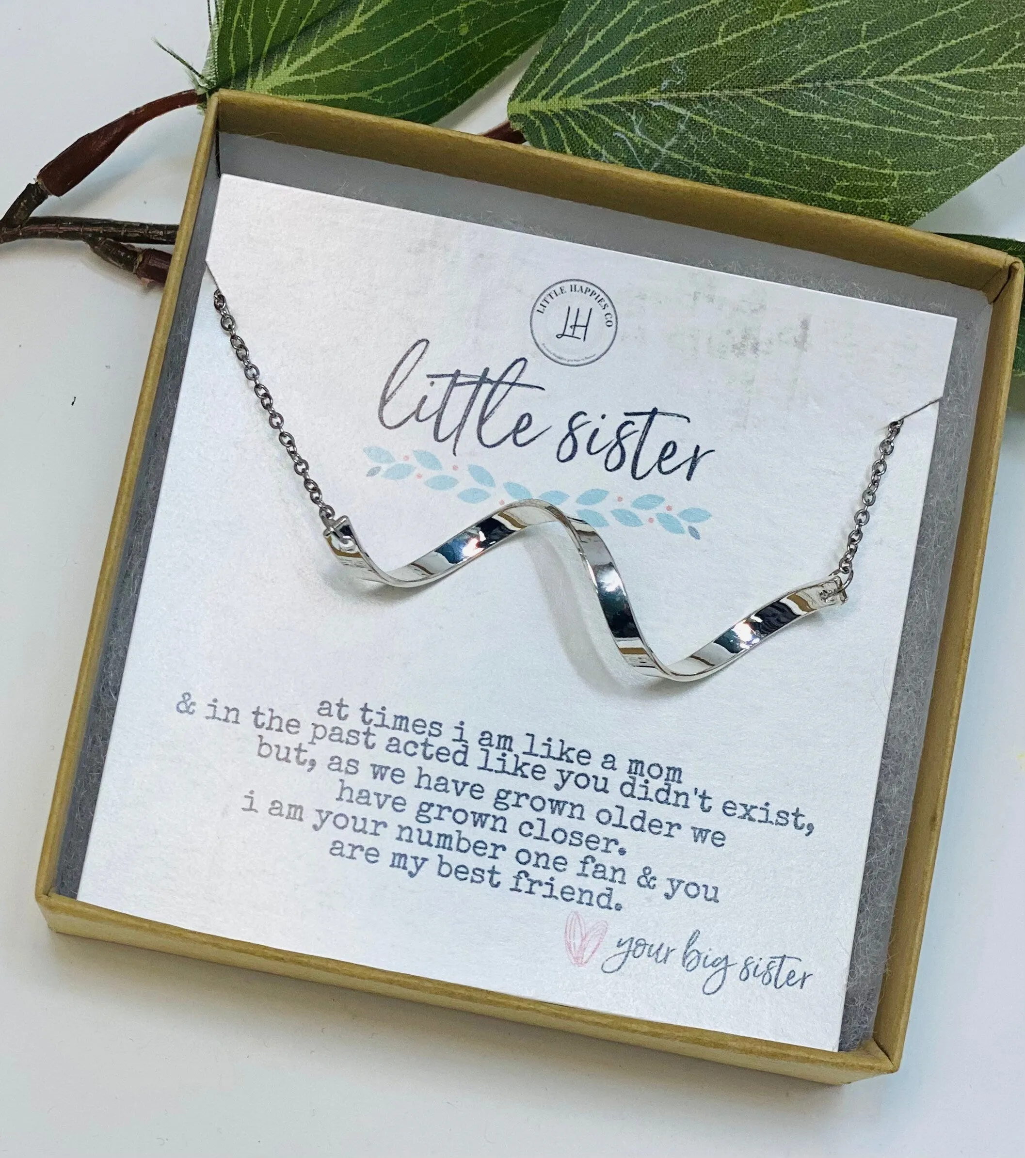Gift for Sister, Sister Gift, Christmas gift for little sister, Personalized gifts for little sister, Personalized Gifts, Minimalist