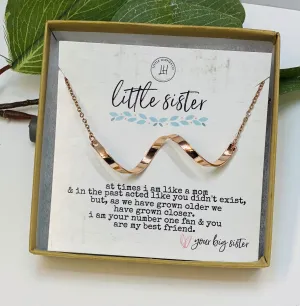 Gift for Sister, Sister Gift, Christmas gift for little sister, Personalized gifts for little sister, Personalized Gifts, Minimalist