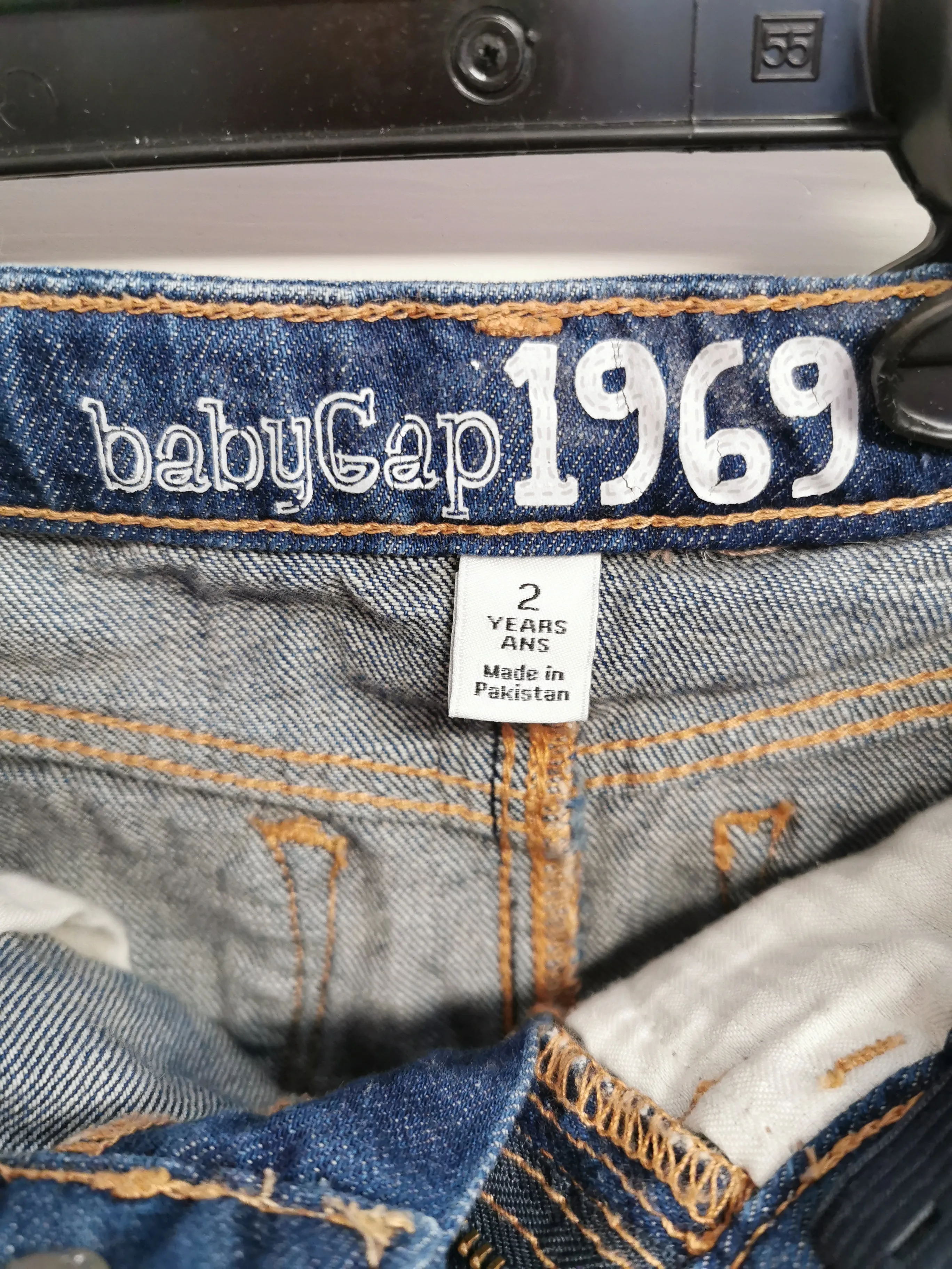 GIRL SIZE 2 YEARS - Baby GAP, Denim Skirt EUC B51