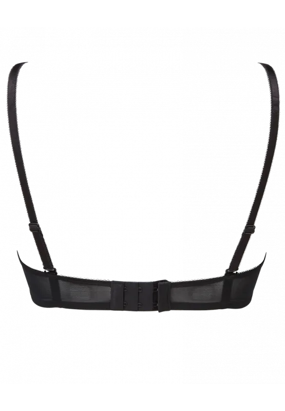 Glossies Lace Sheer Bra In Black - Gossard