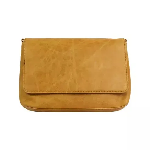 Gold Minimalist sling Bag – Chic Everyday Shoulder Bag (Gold)