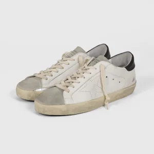 Golden Goose Superstar White Ice Black Sneakers
