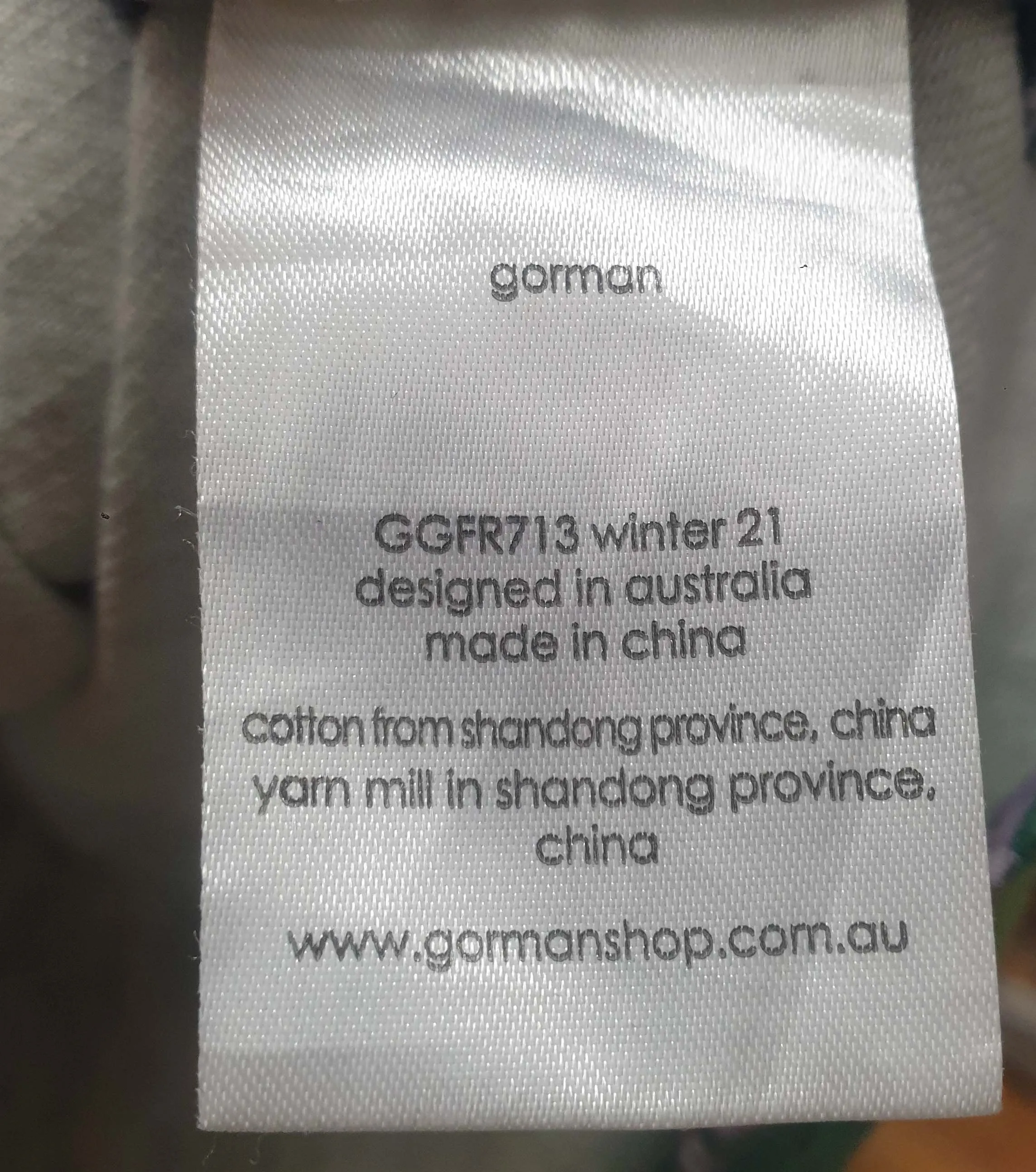 Gorman unique pencil scribble style print denim skirt size 16