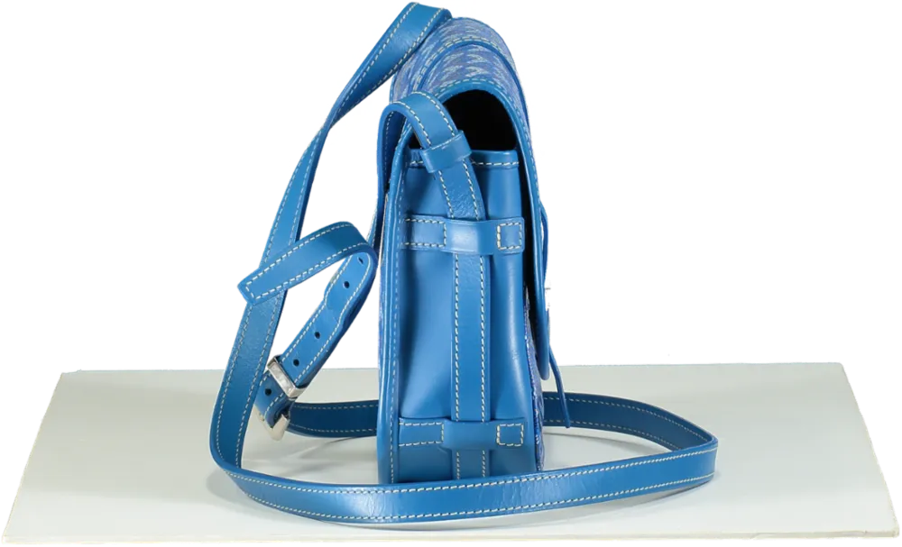 Goyard Sky Blue Belvedere PM Bag
