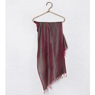 Green and Purple Dupatta-Indian Artizans