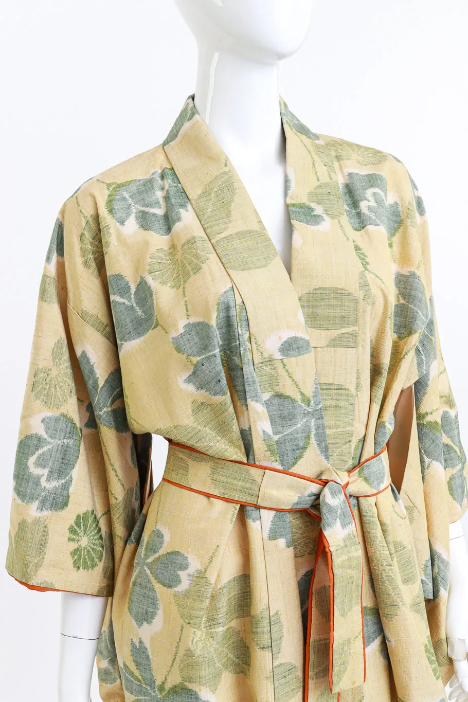 Green Leaves Kimono