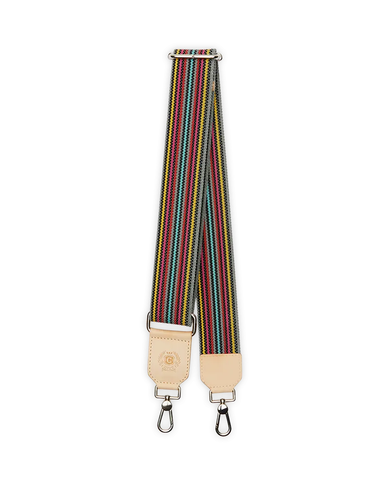 Grey Webbing Crossbody Strap