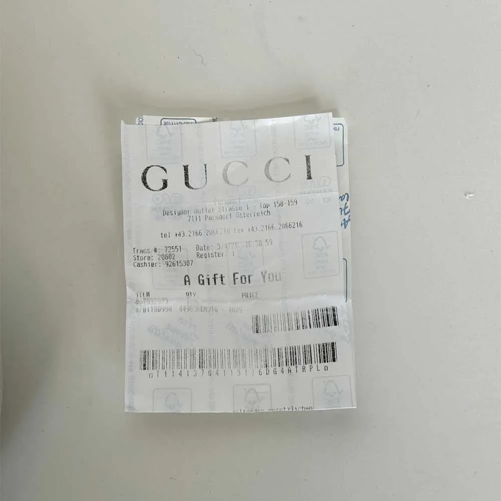 Gucci White Mini Ophidia Backpack