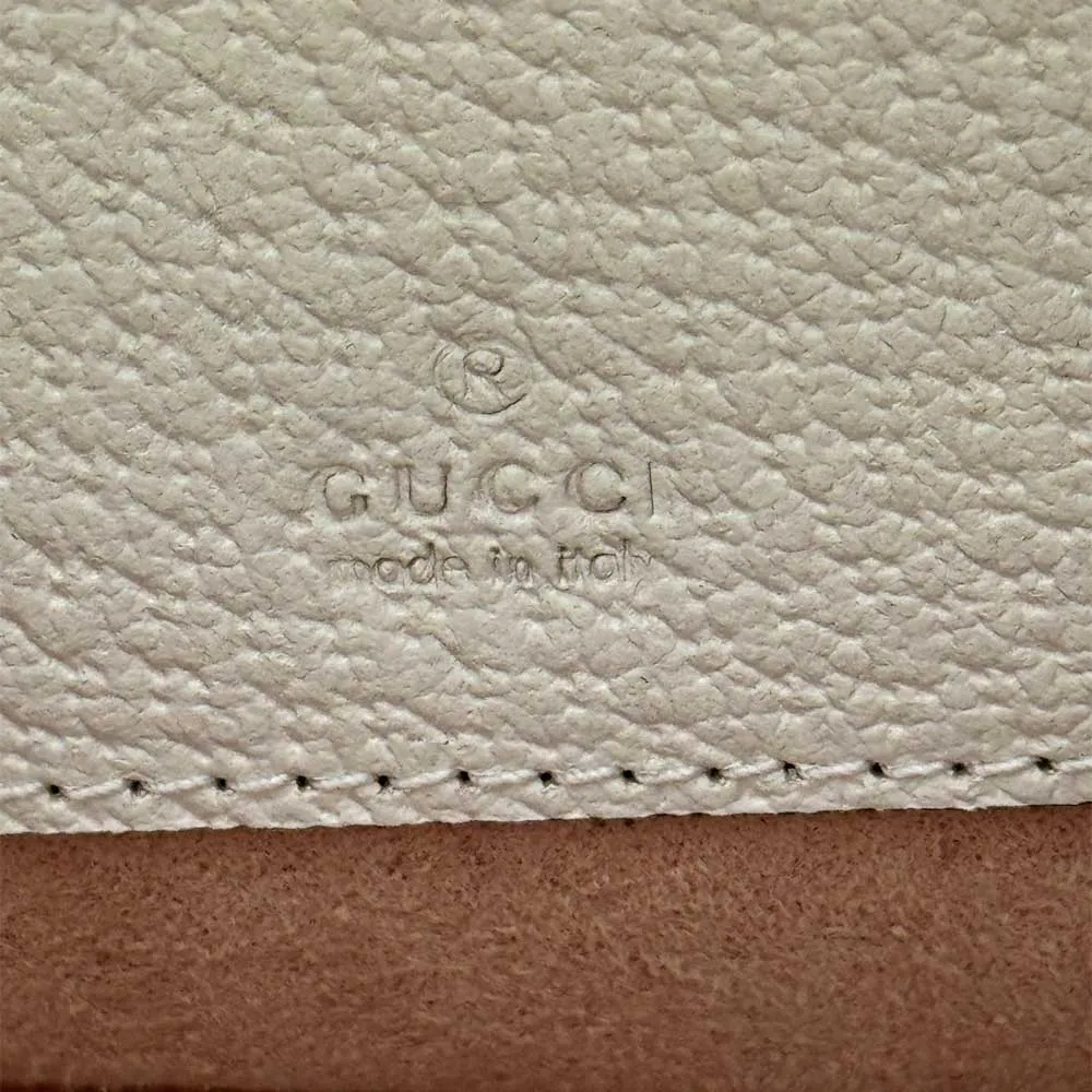Gucci White Mini Ophidia Backpack