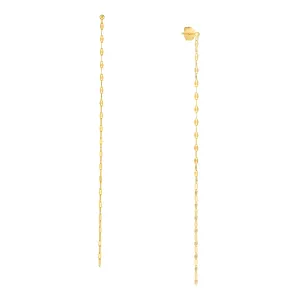 Hammered Forzentina Shoulder Duster Earrings