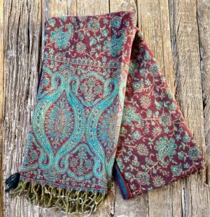 HANDWOVEN SOFT PAISLEY SHAWLS 100X200CM