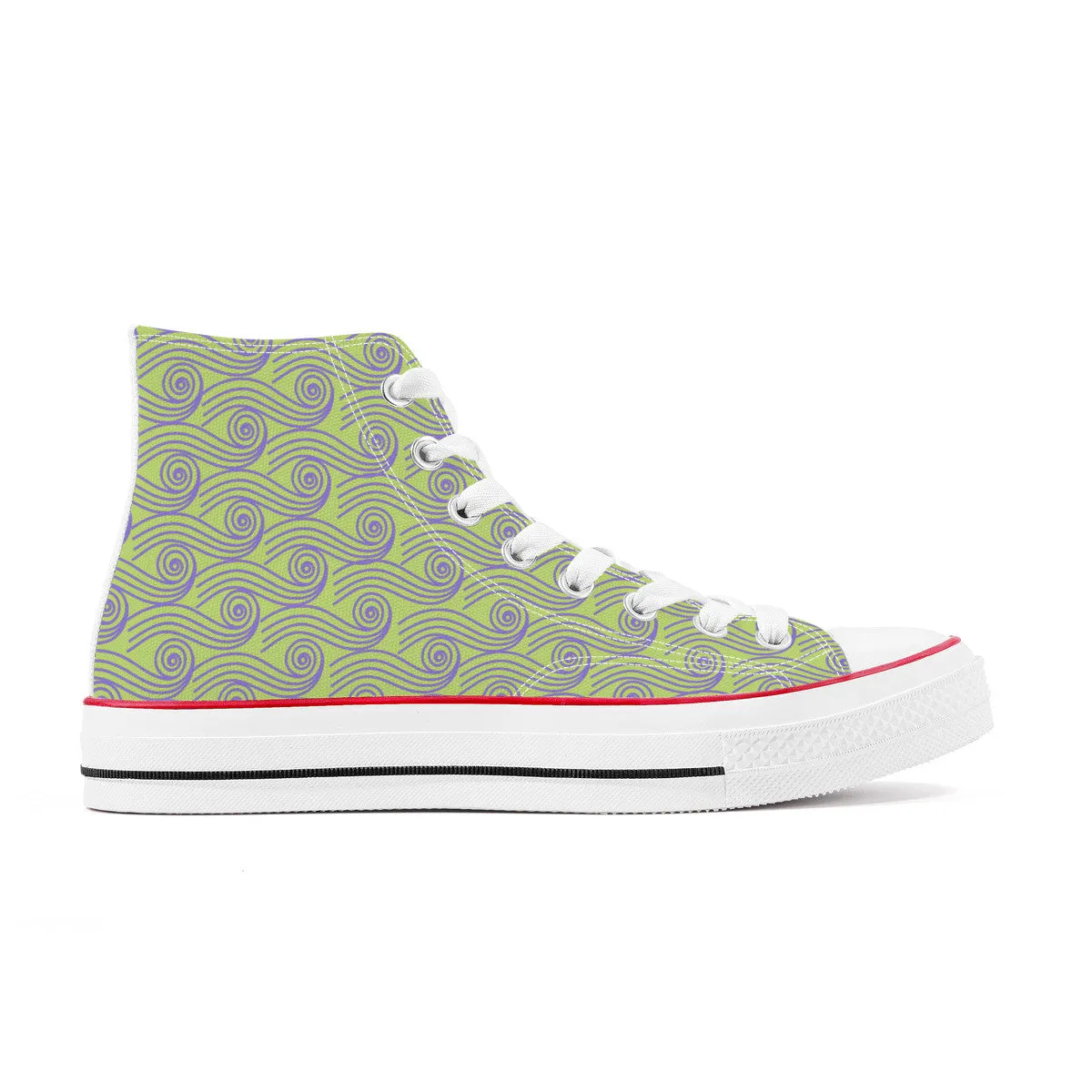 Hanzōmon Line High Top Canvas Shoes
