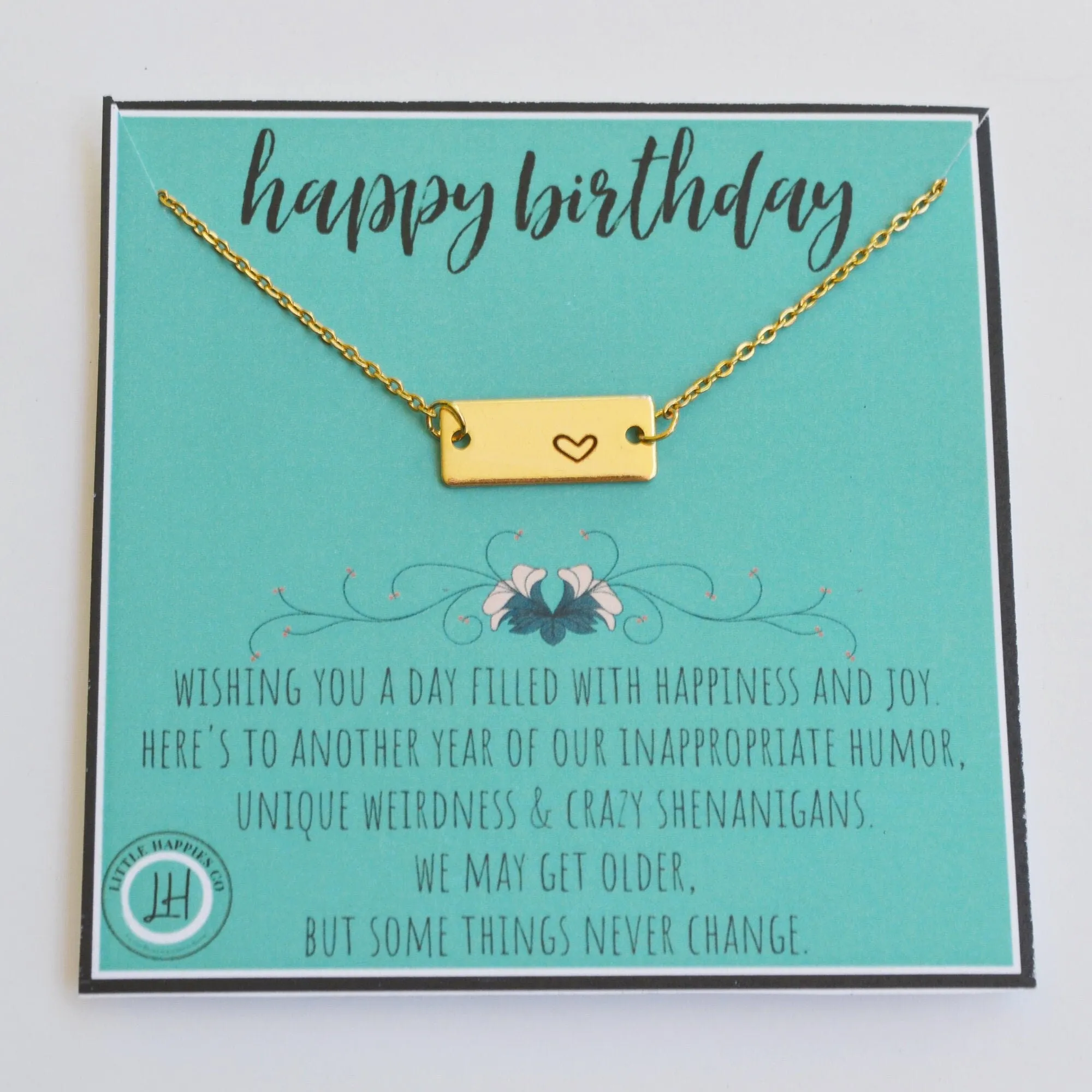 Happy Birthday Gift, Birthday Gift for Friend, Birthday Necklace for Her, Best Friend Gift, Gift for Friend Birthday, Birthday Jewelry