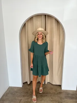 Hayden Dress -Green