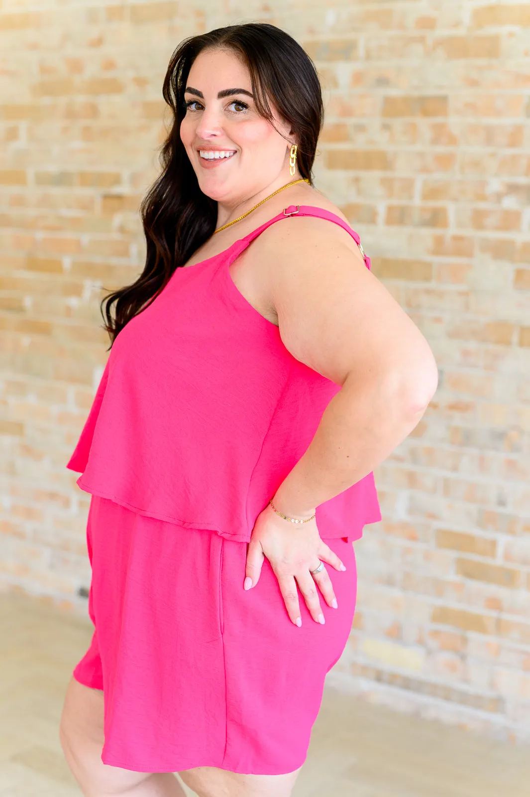 Hazel Blues® |  Not Like Us Tiered Romper